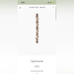 Jennifer Behr Gigi barrette